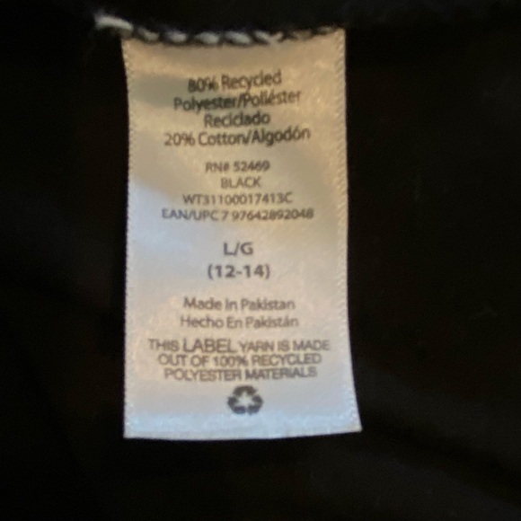 Black Cat Face Women's size Large (12-14) Short sleeve T-Shirt Clothing - Picture 6 of 6